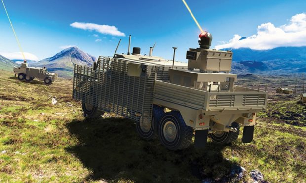 Uk Tests Raytheons High Energy Laser C Uas Weapon Uas Vision