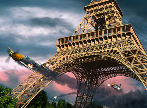 WWII Pilot Who Flew Through Eiffel Tower | UAS VISION