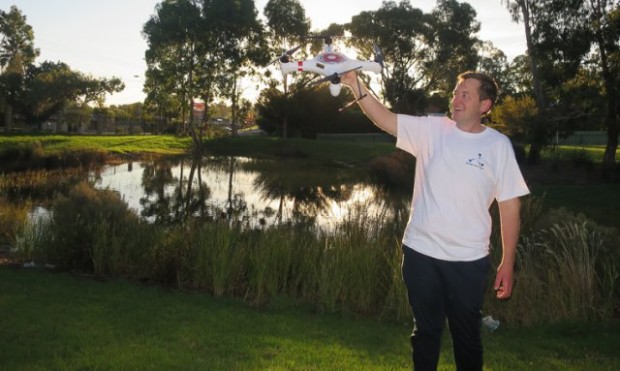 Drones Over Water Collect And Test Samples Uas Vision