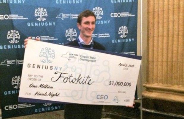 Fotokite Wins $1M Genius NY competition | UAS VISION