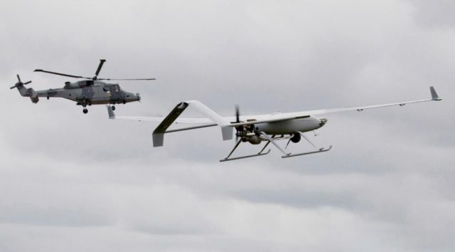 Leonardo Demonstrates Helicopter-UAV Teaming in UK – UAS VISION