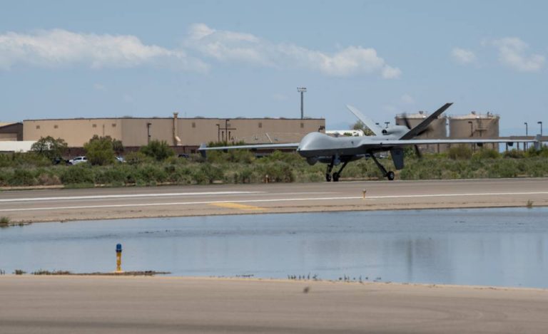 MQ-9 Reaper Crashes On Runway At Holloman Air Force Base – UAS VISION